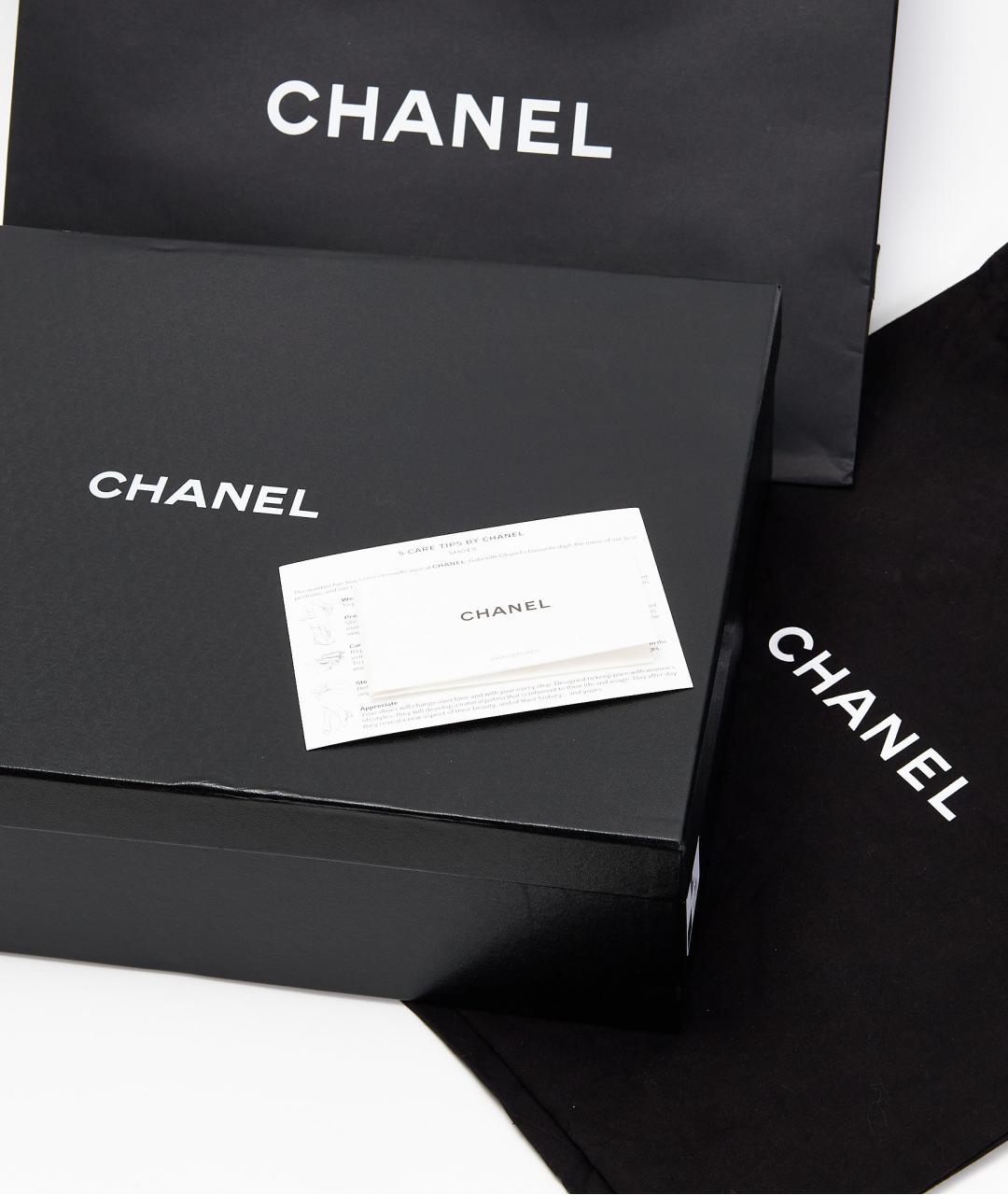CHANEL Черные резиновые сапоги, фото 7