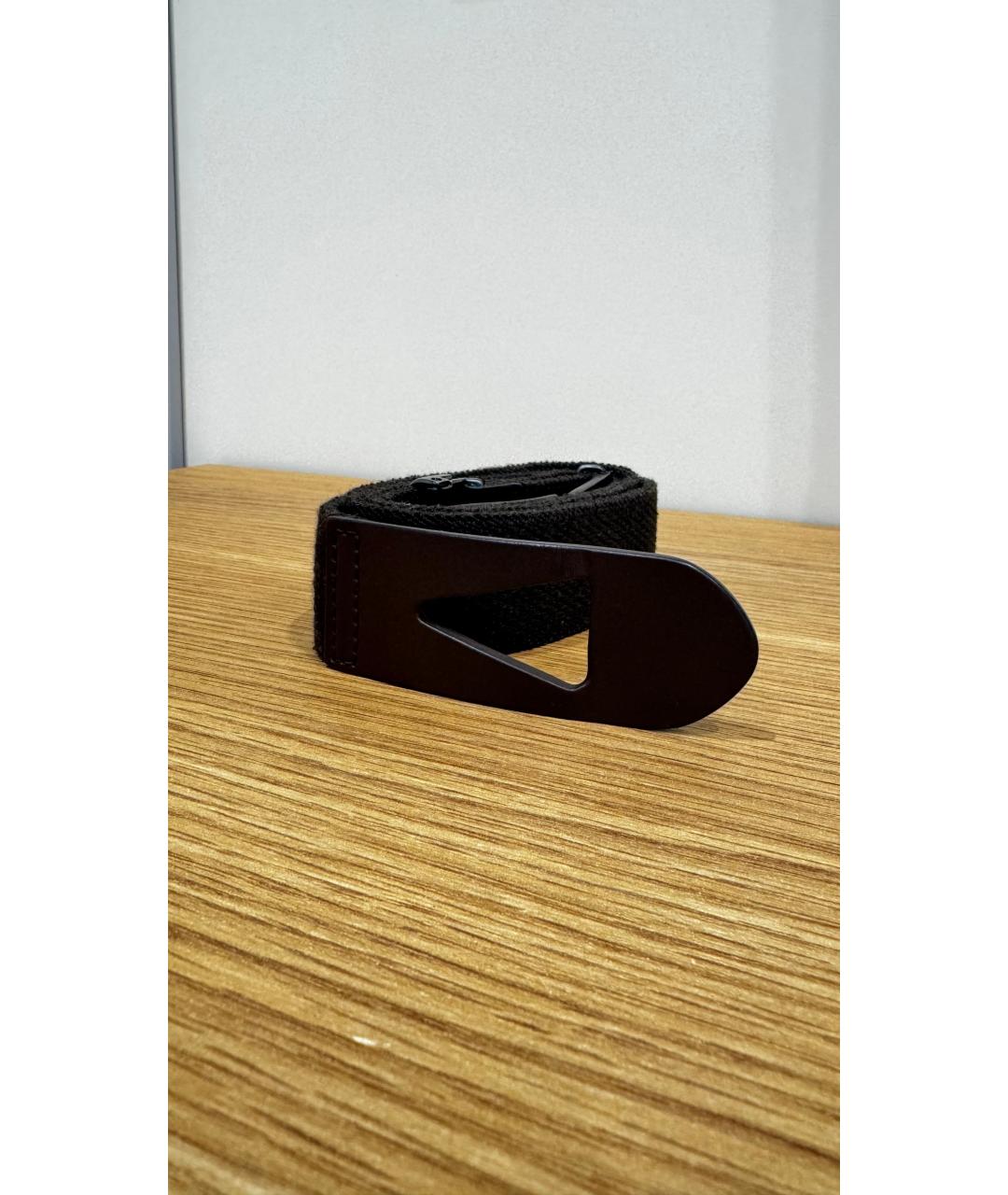 TOD'S Коричневый пелетеный ремень, фото 6