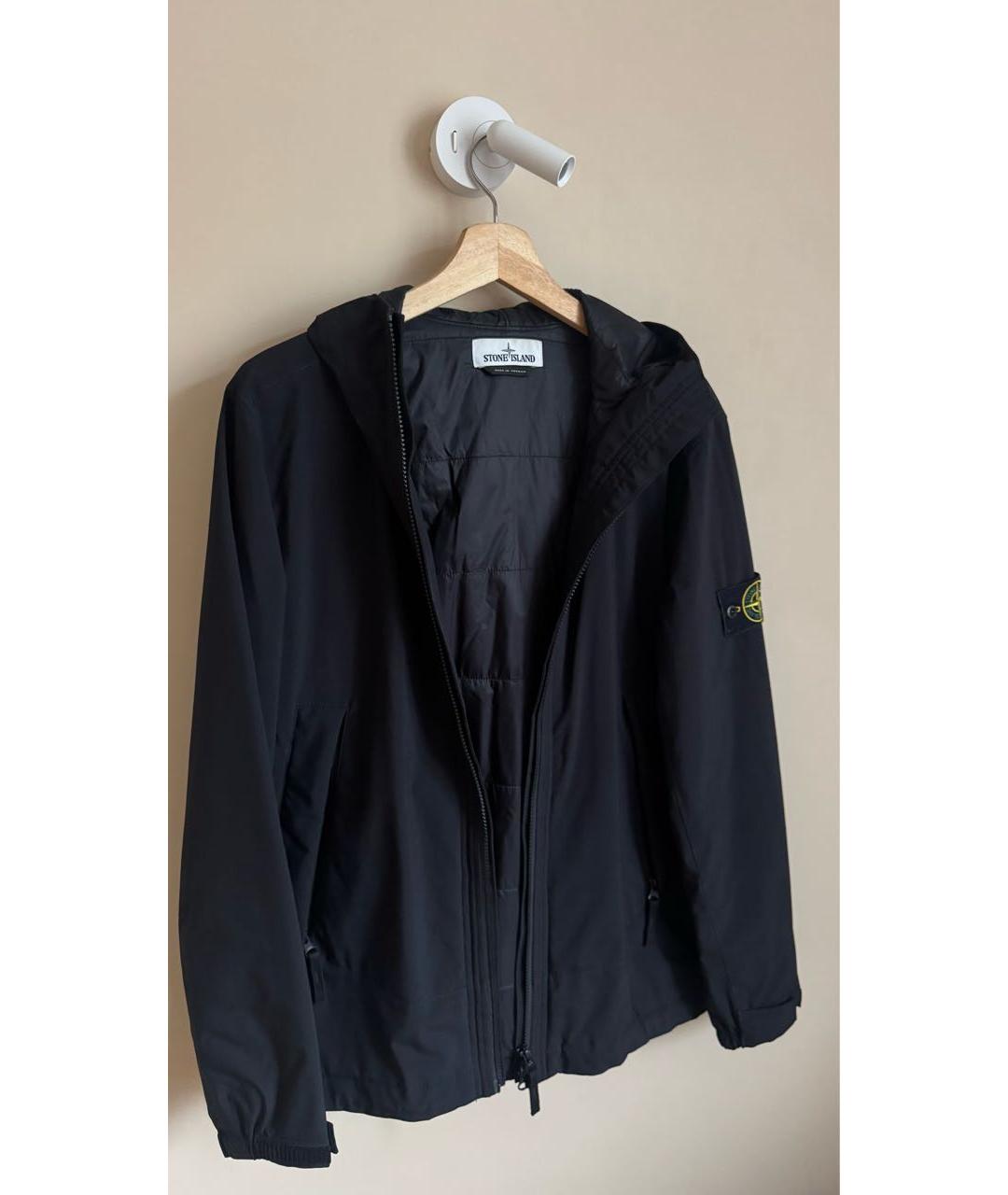 STONE ISLAND Черная куртка, фото 7