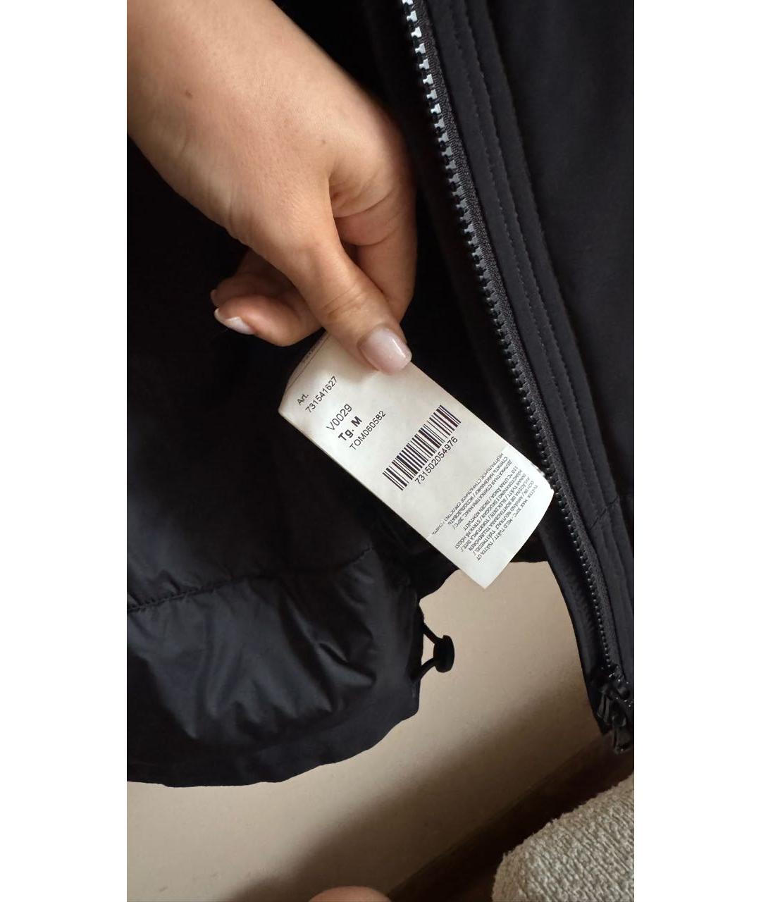 STONE ISLAND Черная куртка, фото 4