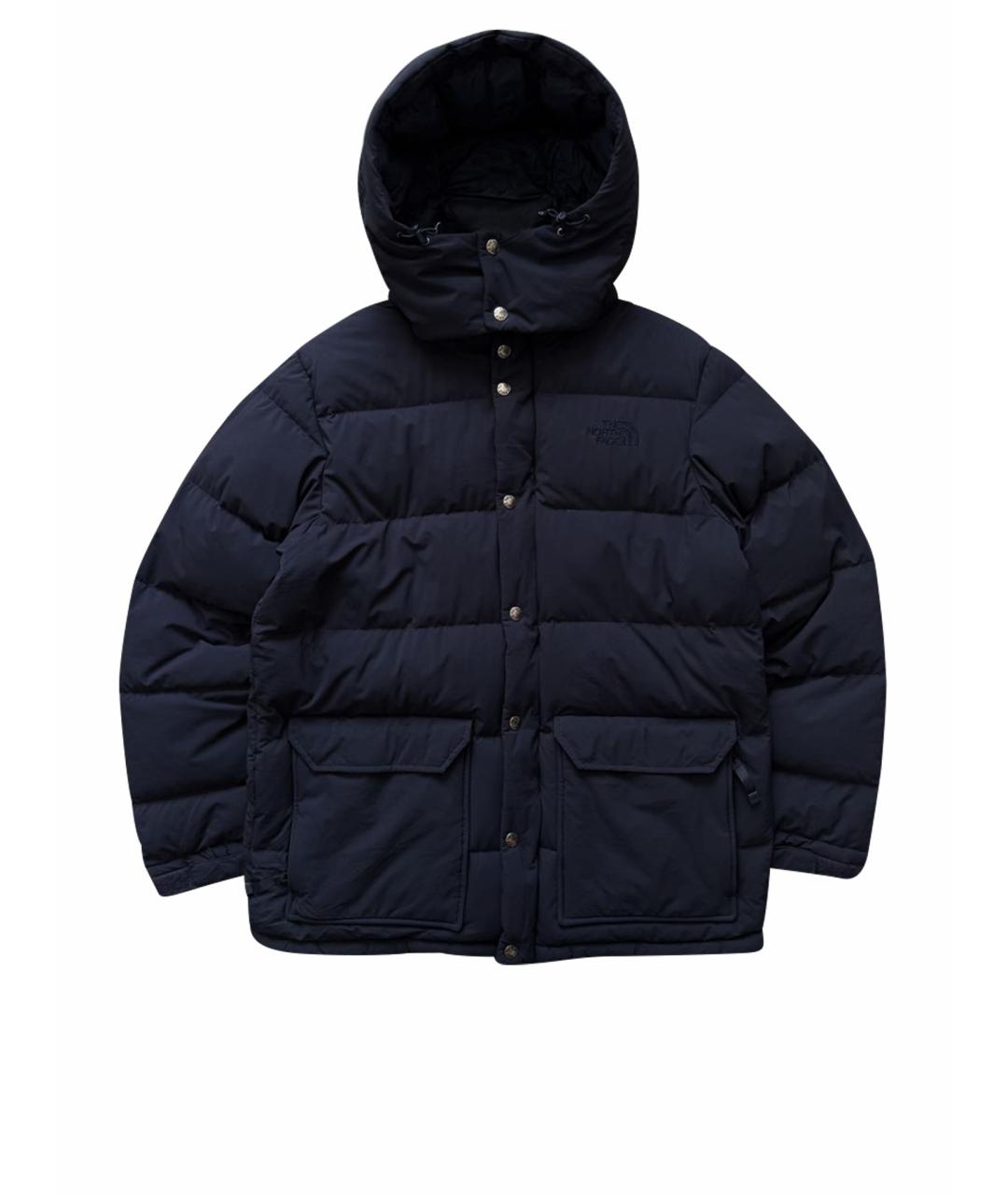 THE NORTH FACE Темно-синий полиэстеровый пуховик, фото 1