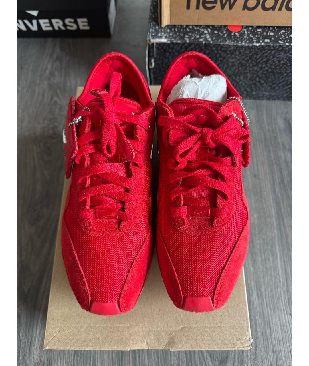 JACQUEMUS Красные текстильные кроссовки, фото 2