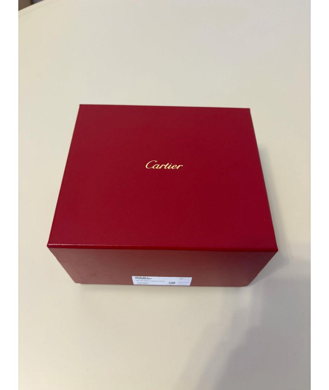 CARTIER Серебряные часы из желтого золота, фото 6