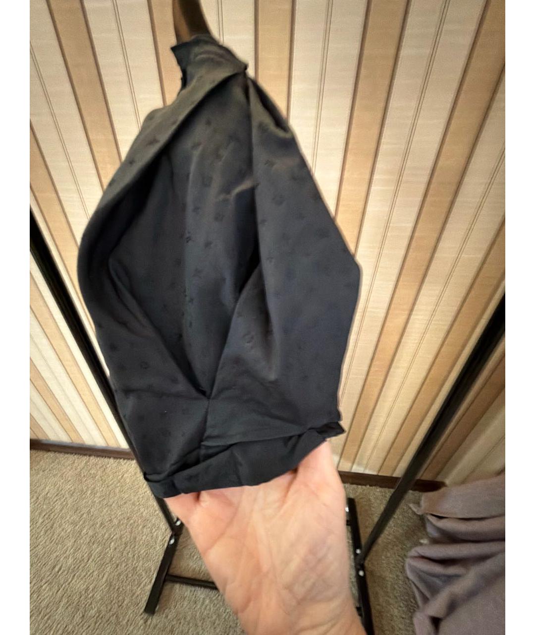 LOUIS VUITTON Черное полиэстеровое вечернее платье, фото 4