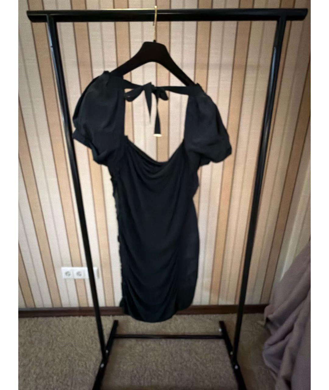 LOUIS VUITTON Черное полиэстеровое вечернее платье, фото 2