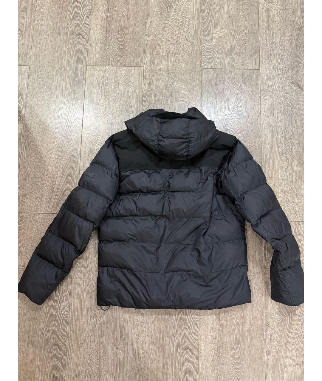 ZZEGNA Черный полиэстеровый пуховик, фото 2