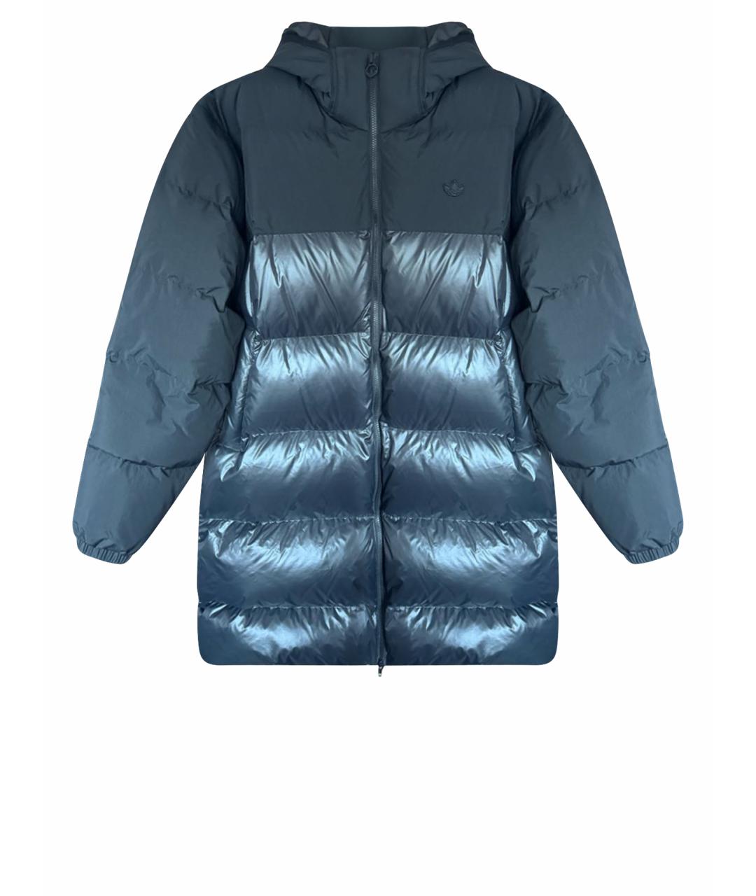 ADIDAS Черный полиэстеровый пуховик, фото 1