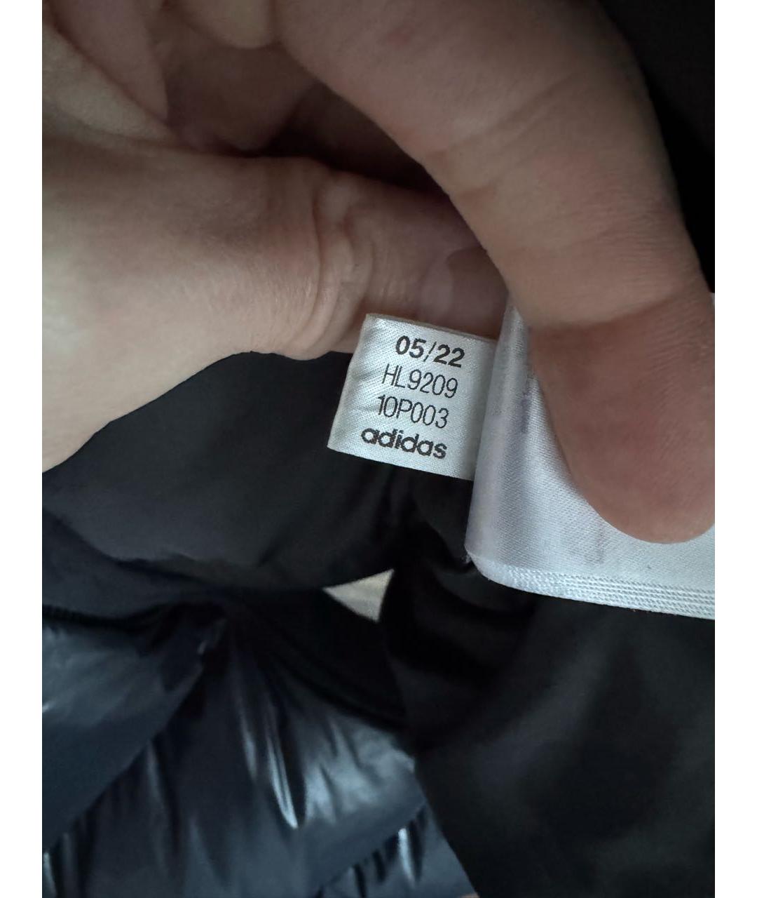 ADIDAS Черный полиэстеровый пуховик, фото 6
