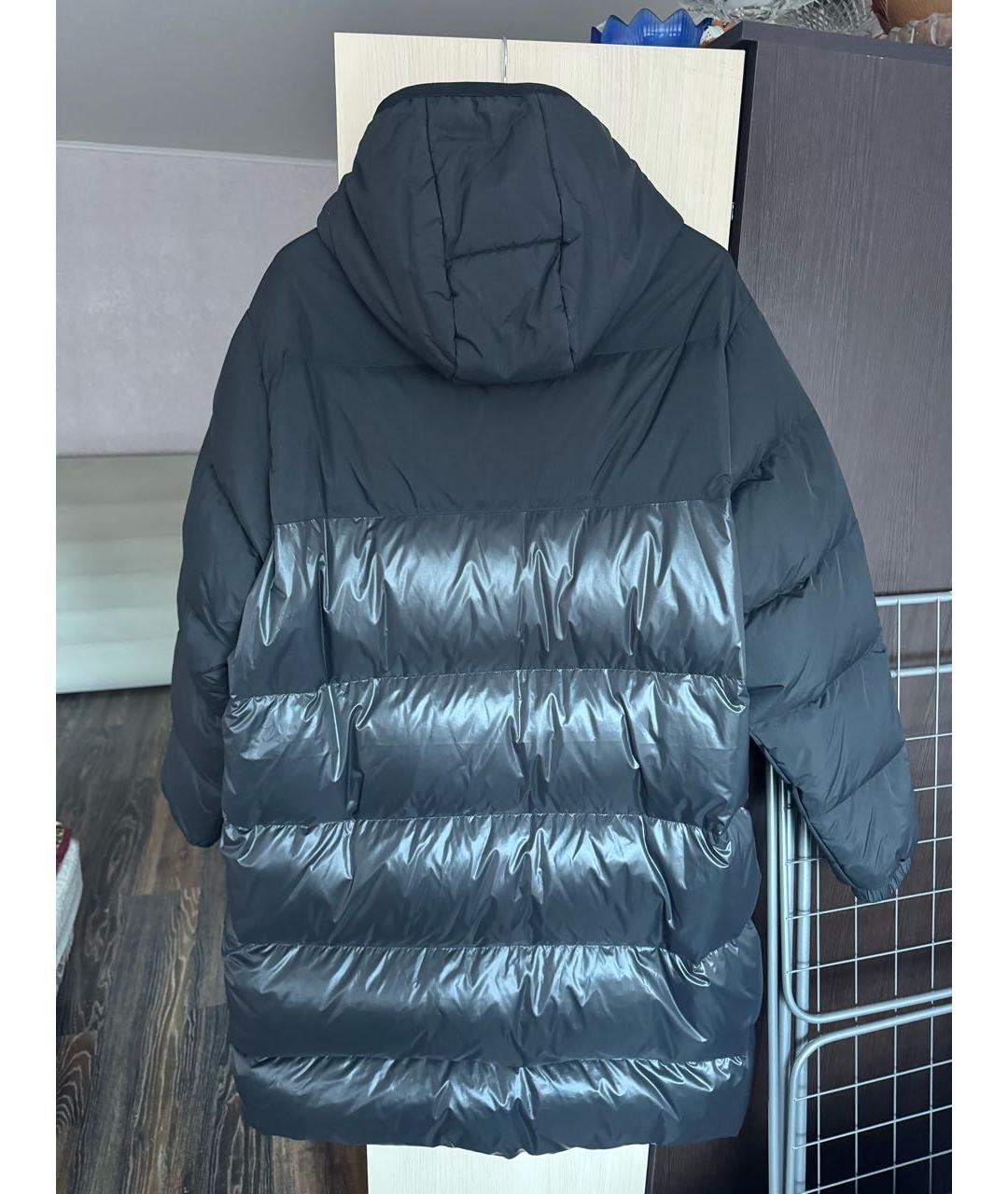 ADIDAS Черный полиэстеровый пуховик, фото 2