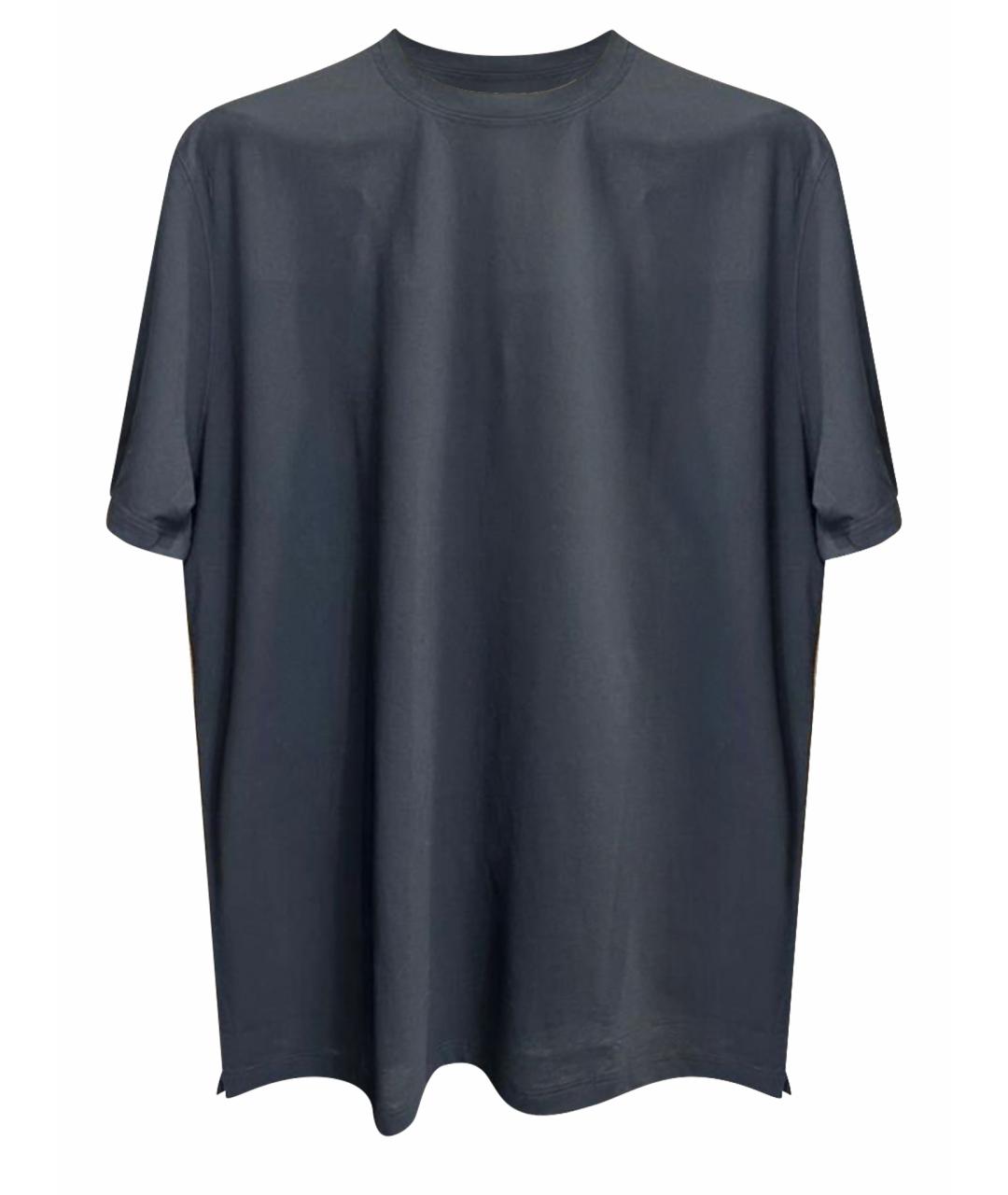 KIRED Темно-синяя хлопковая футболка, фото 1