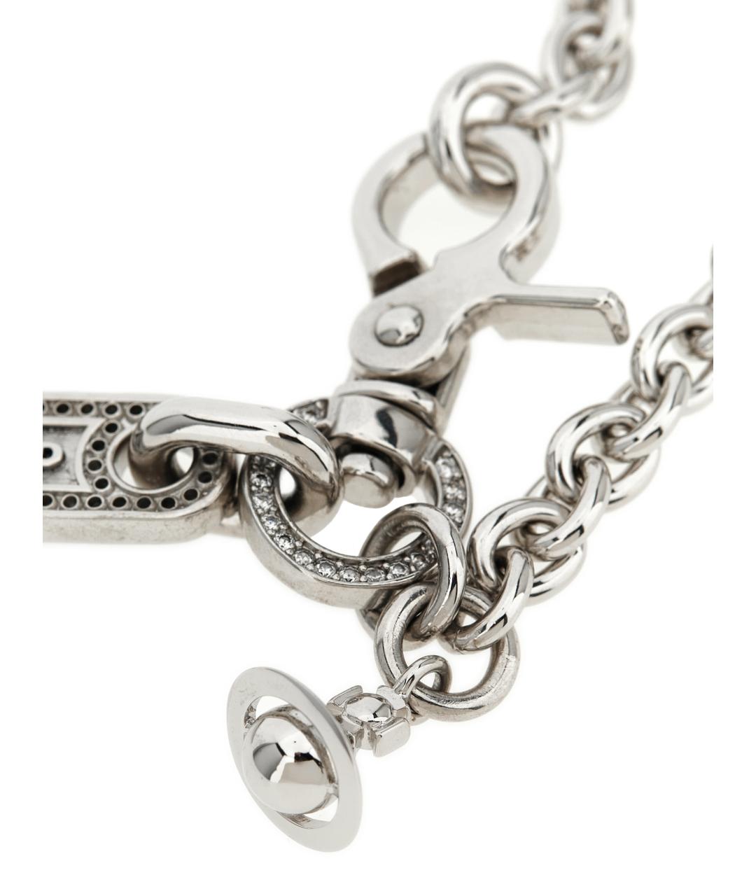 VIVIENNE WESTWOOD Серебряная металлическая подвеска, фото 2