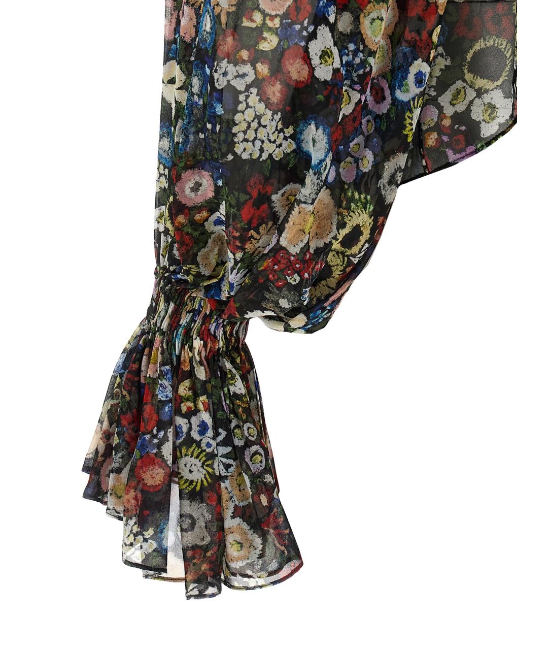 KHAITE Мульти шелковая блузы, фото 4