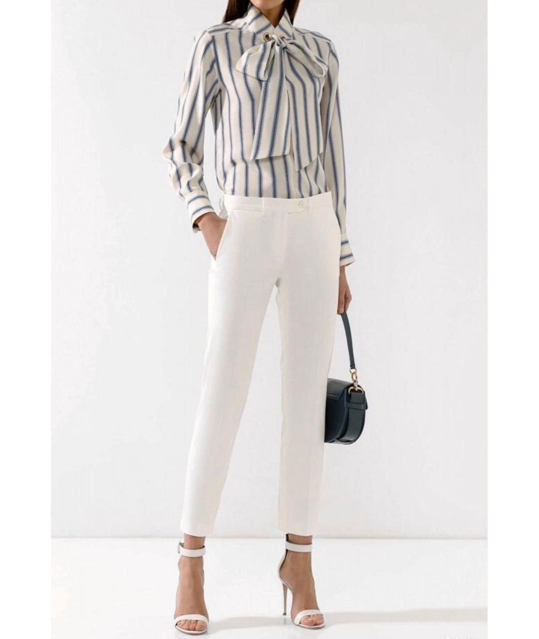 KITON Бежевые хлопковые брюки узкие, фото 2