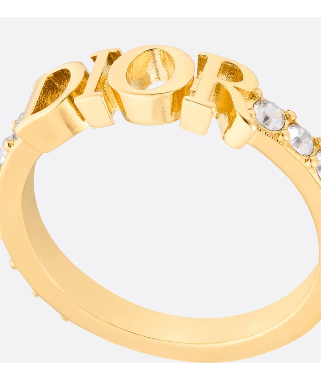 CHRISTIAN DIOR Золотое позолоченное кольцо, фото 4