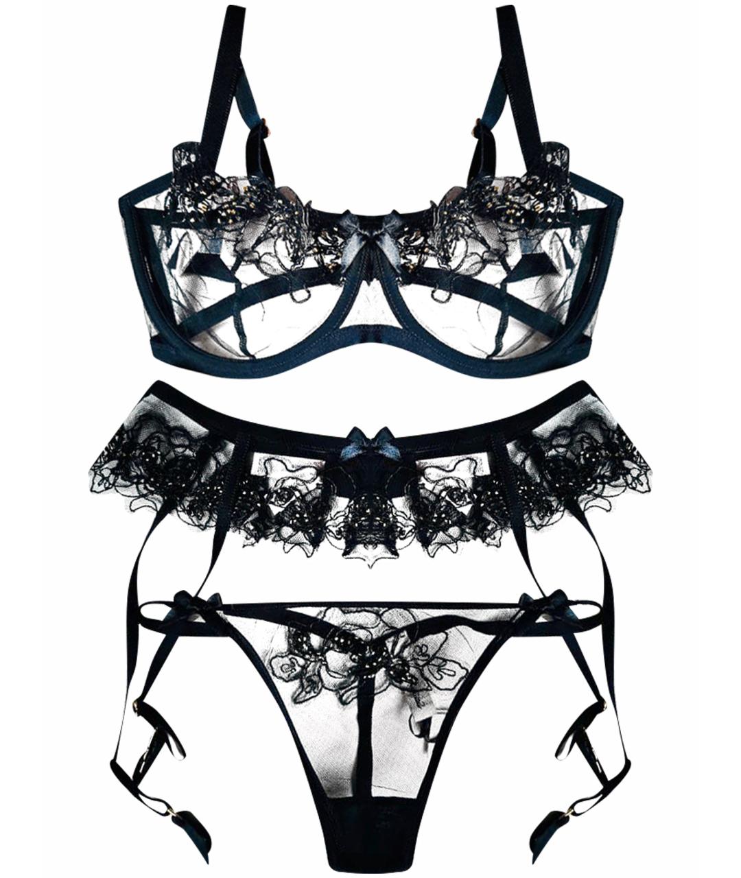 AGENT PROVOCATEUR Черный комплекты, фото 1