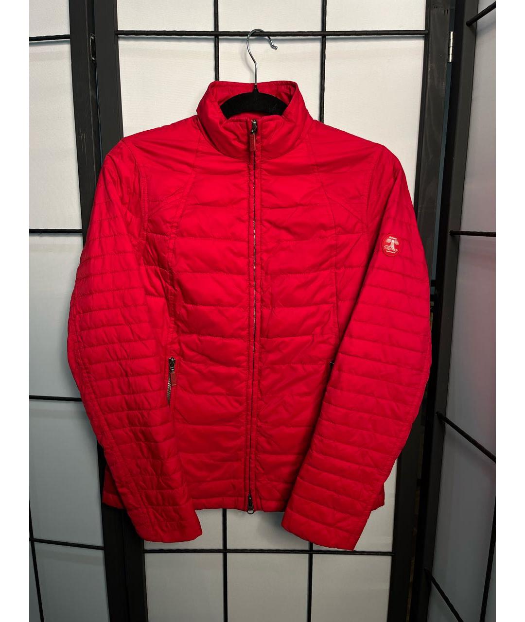 BARBOUR Красная полиамидовая куртка, фото 2