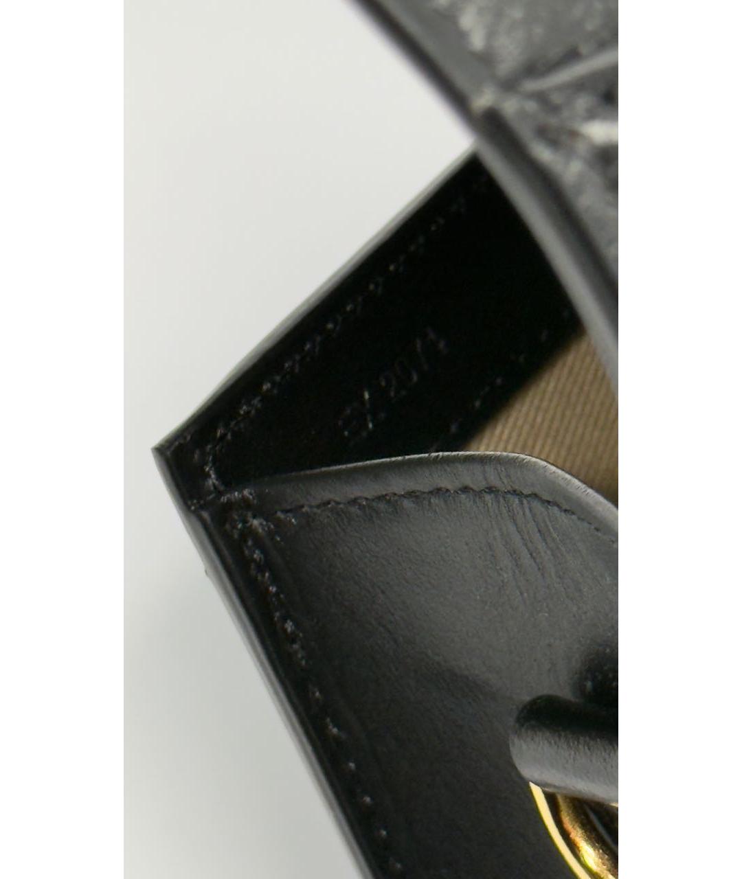 JACQUEMUS Черная кожаная сумка через плечо, фото 7