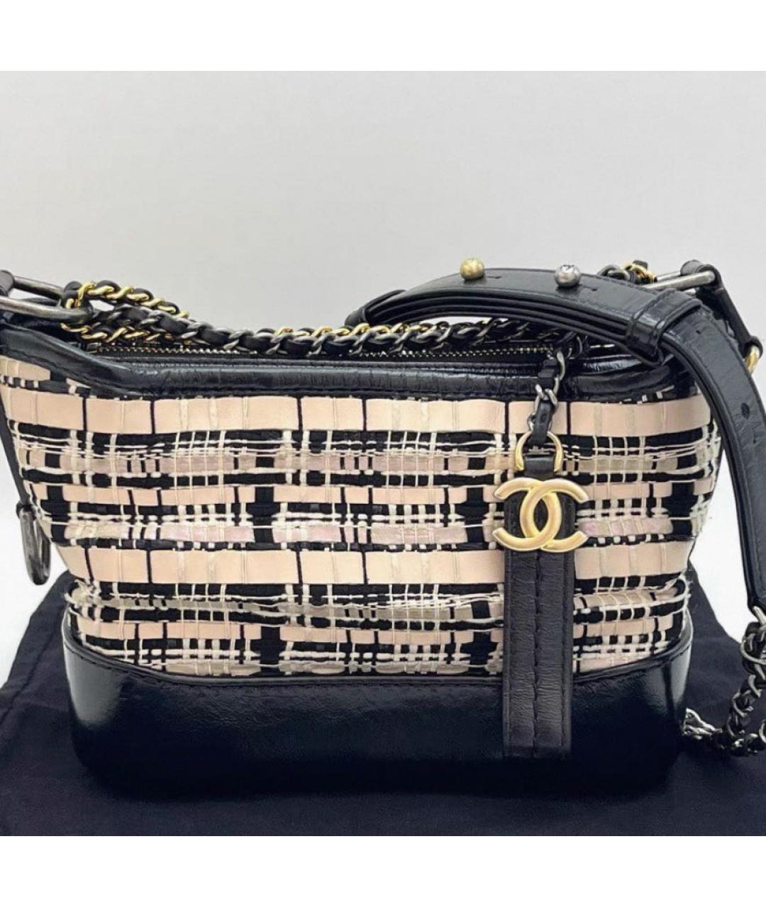 CHANEL Мульти твидовая сумка через плечо, фото 2