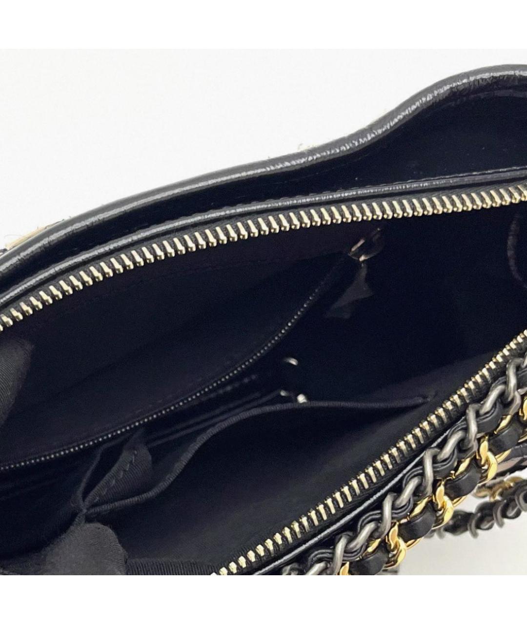 CHANEL Мульти твидовая сумка через плечо, фото 4