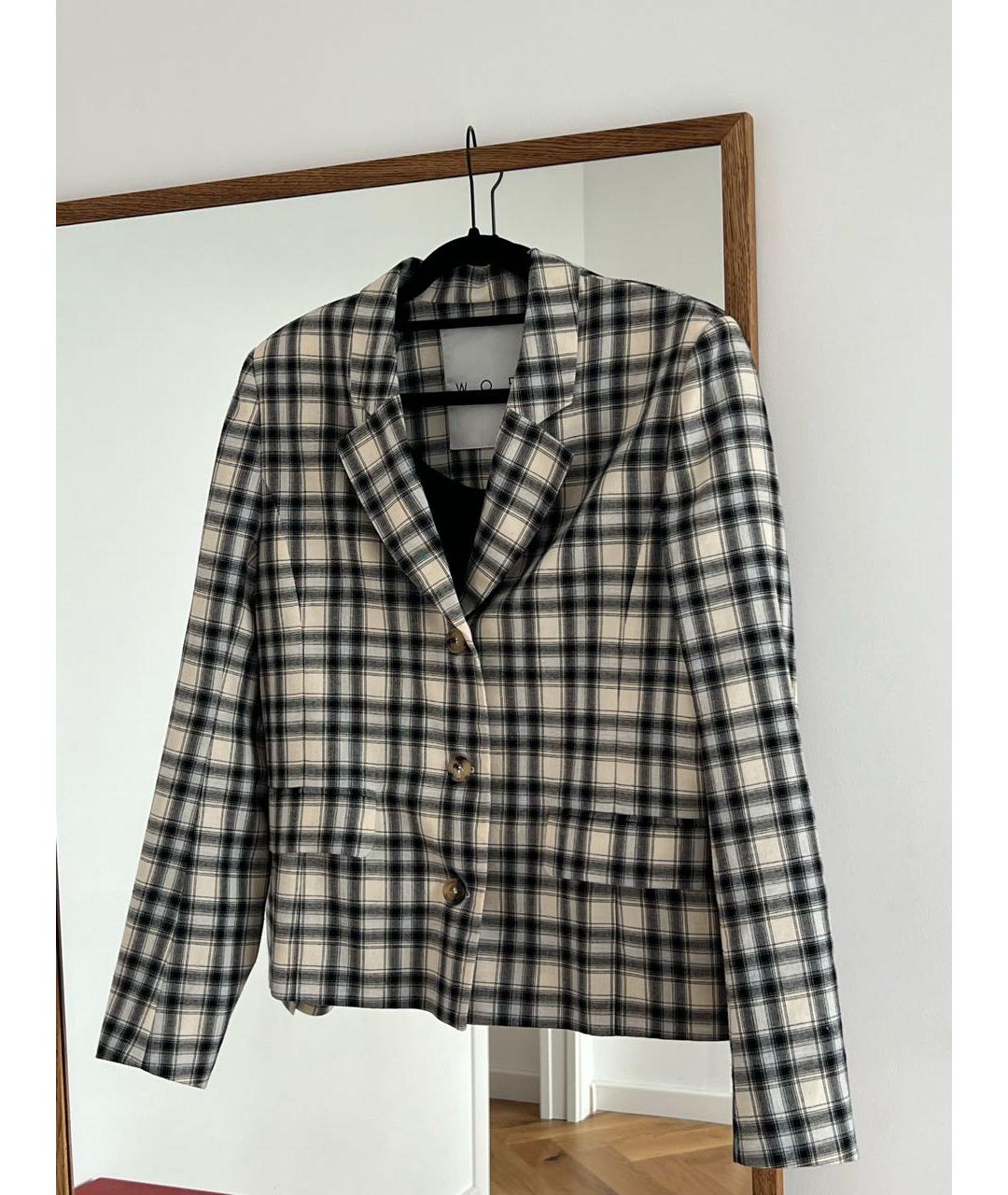 WALK OF SHAME Мульти хлопковый жакет/пиджак, фото 8