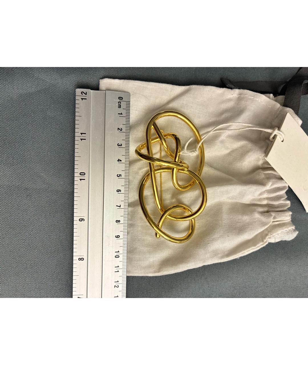 COS Золотая металлическая булавка / брошь, фото 4