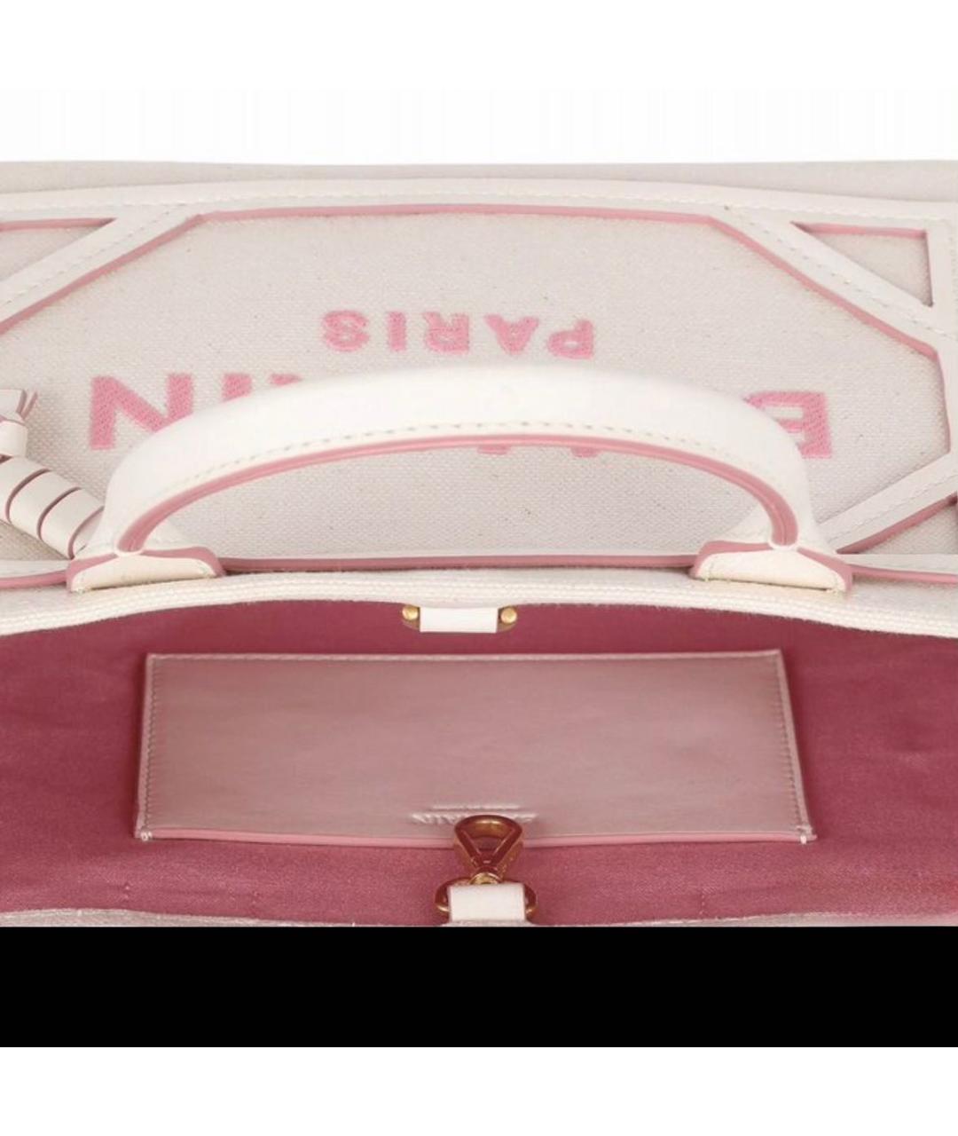 BALMAIN Бежевая деним сумка тоут, фото 3