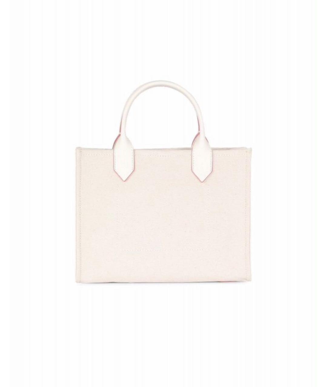 BALMAIN Бежевая деним сумка тоут, фото 2