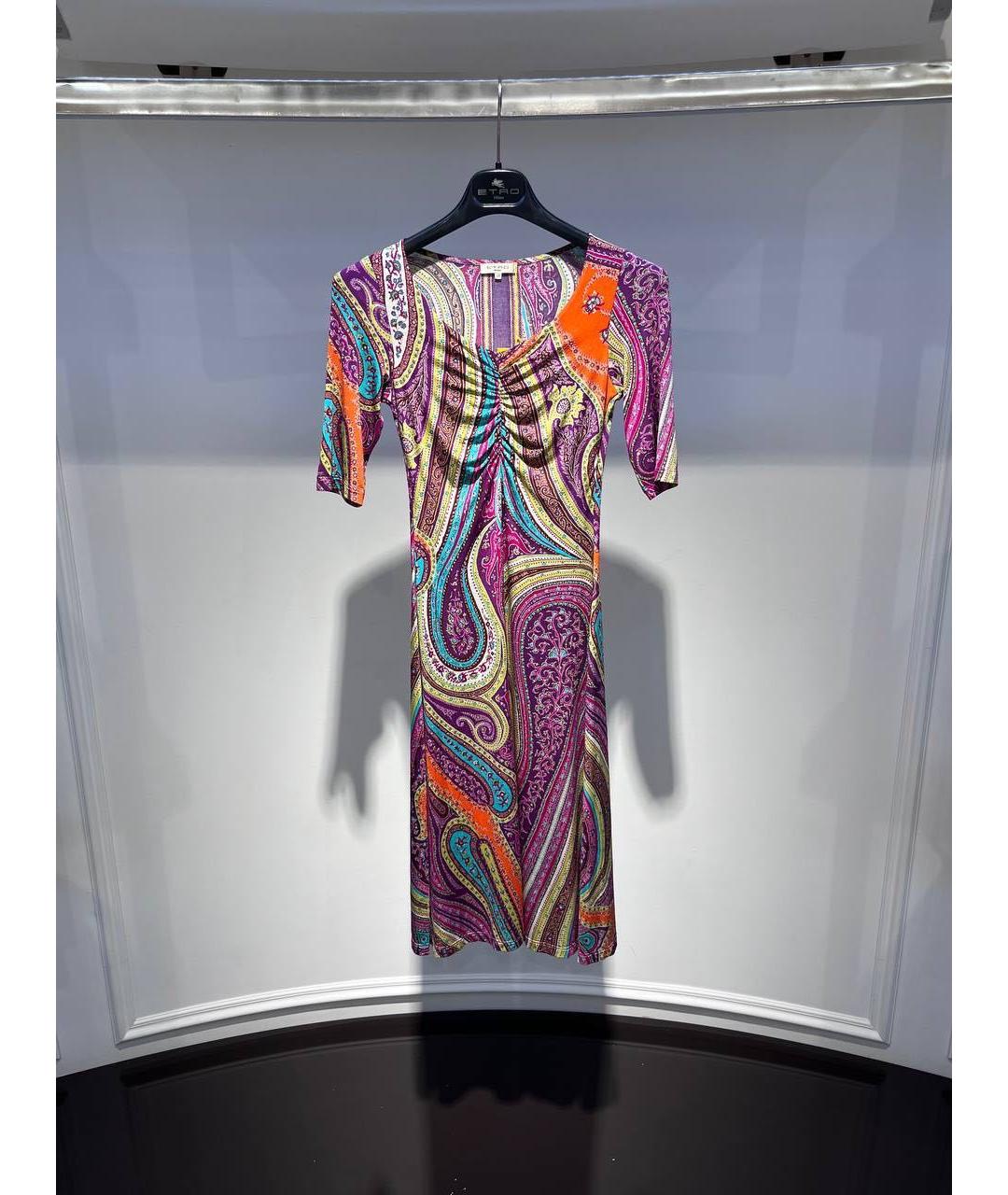 ETRO Мульти повседневное платье, фото 3