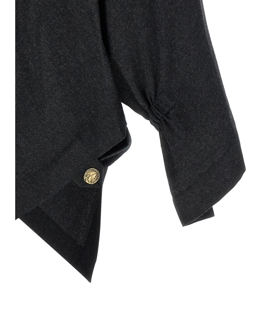 VIVIENNE WESTWOOD Черный шерстяной джемпер / свитер, фото 4