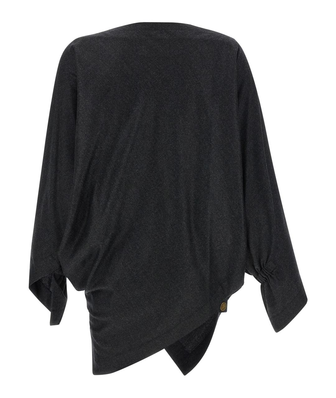 VIVIENNE WESTWOOD Черный шерстяной джемпер / свитер, фото 2