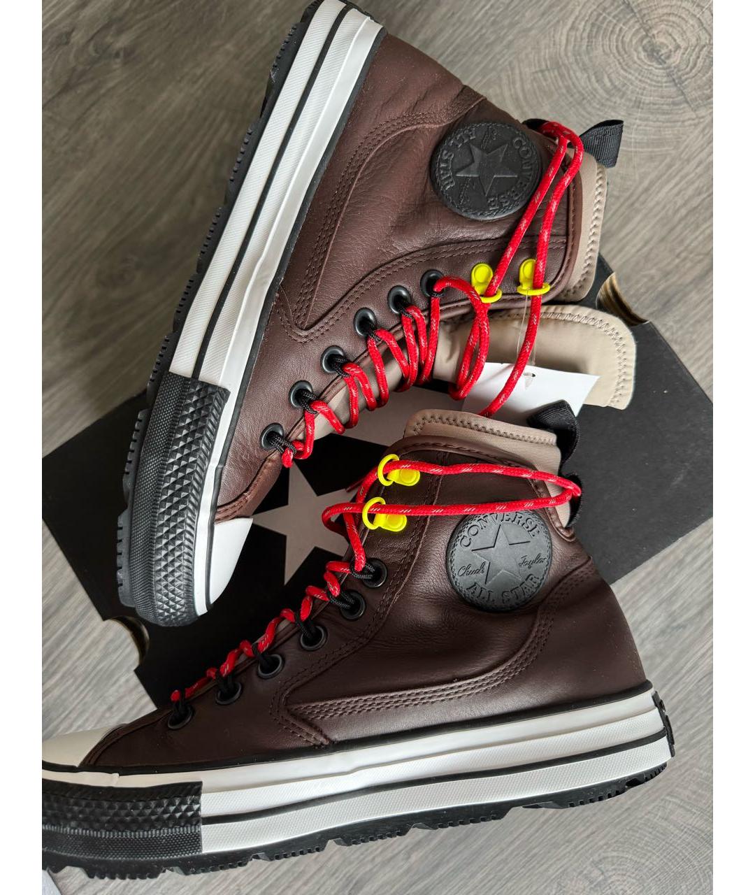 CONVERSE Коричневые кеды, фото 6