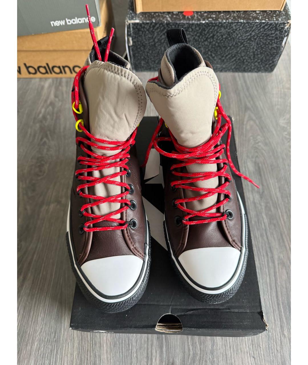 CONVERSE Коричневые кеды, фото 2