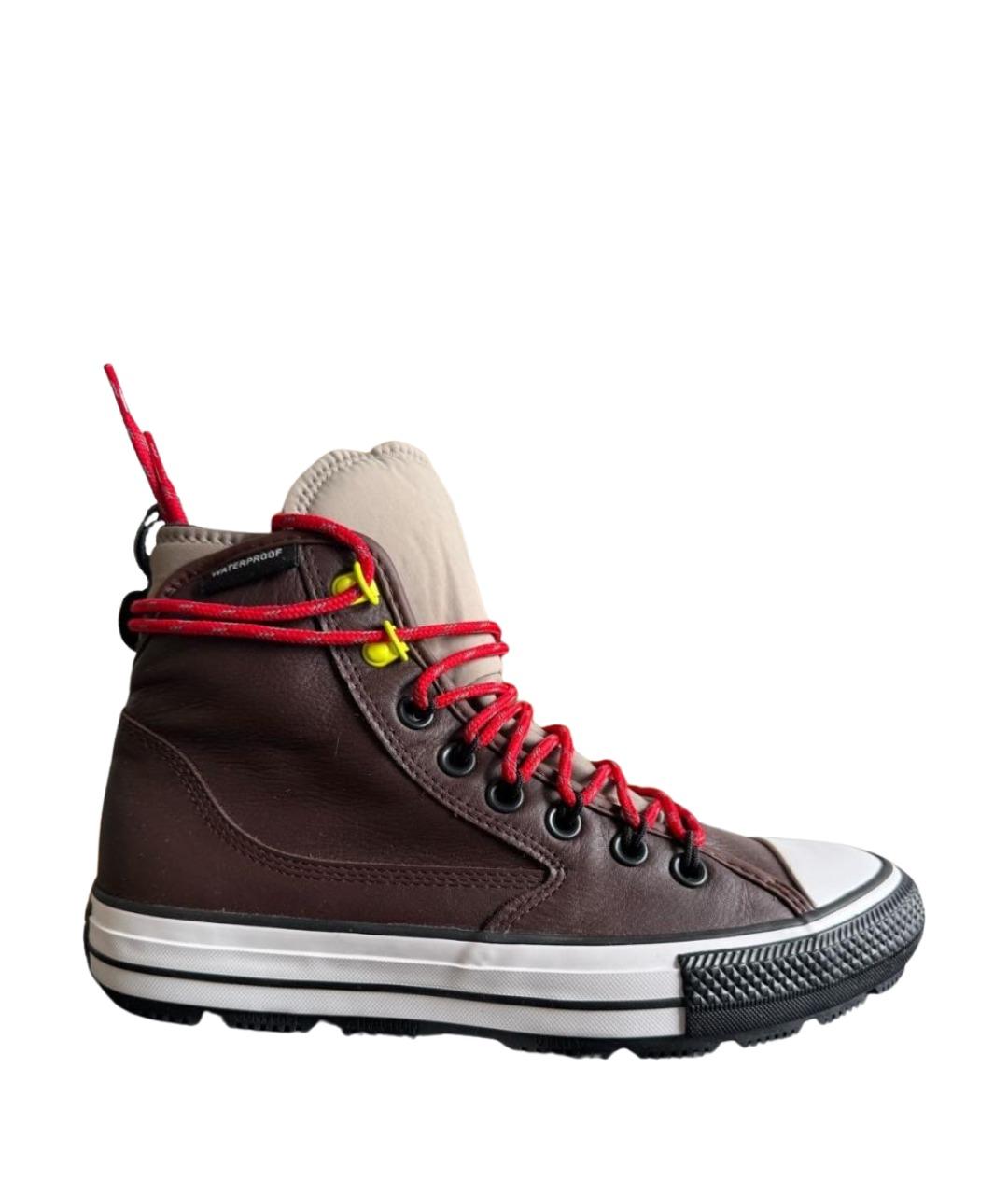 CONVERSE Коричневые кеды, фото 1