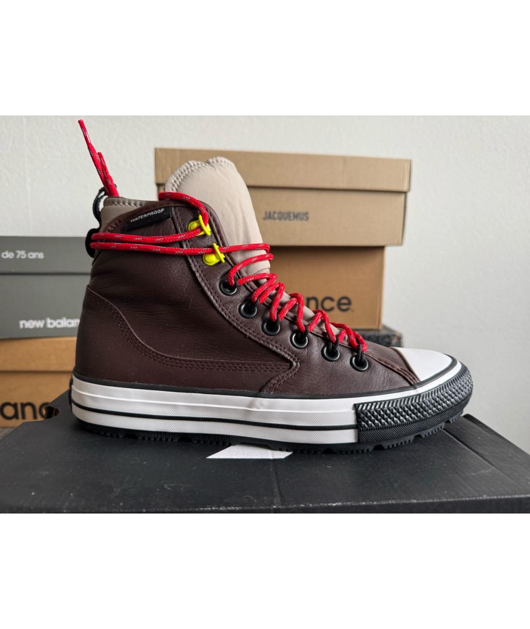 CONVERSE Коричневые кеды, фото 8