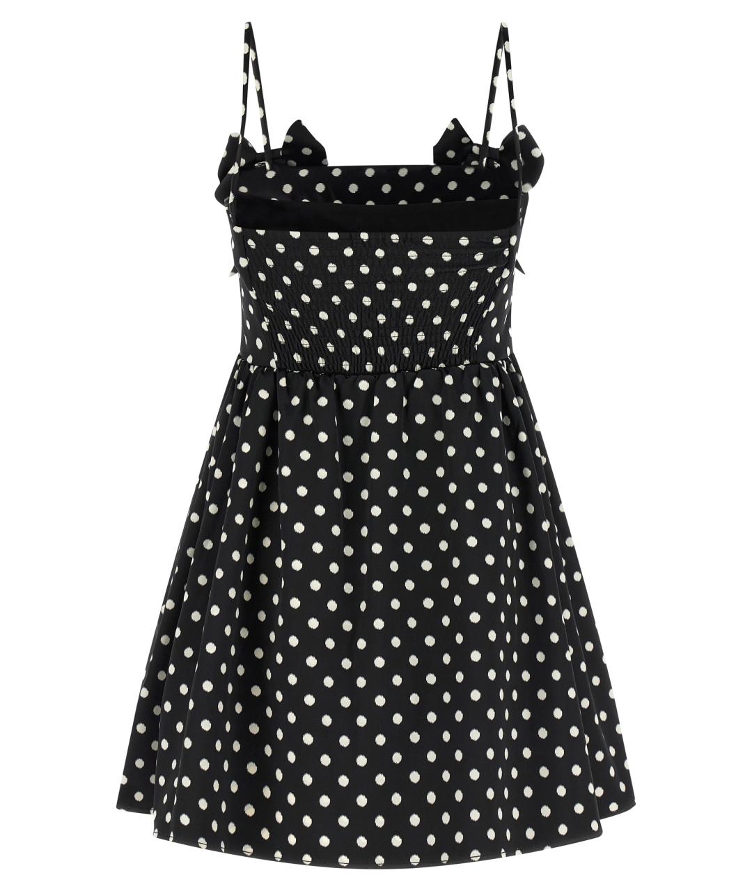 GANNI Черное полиэстеровое повседневное платье, фото 2