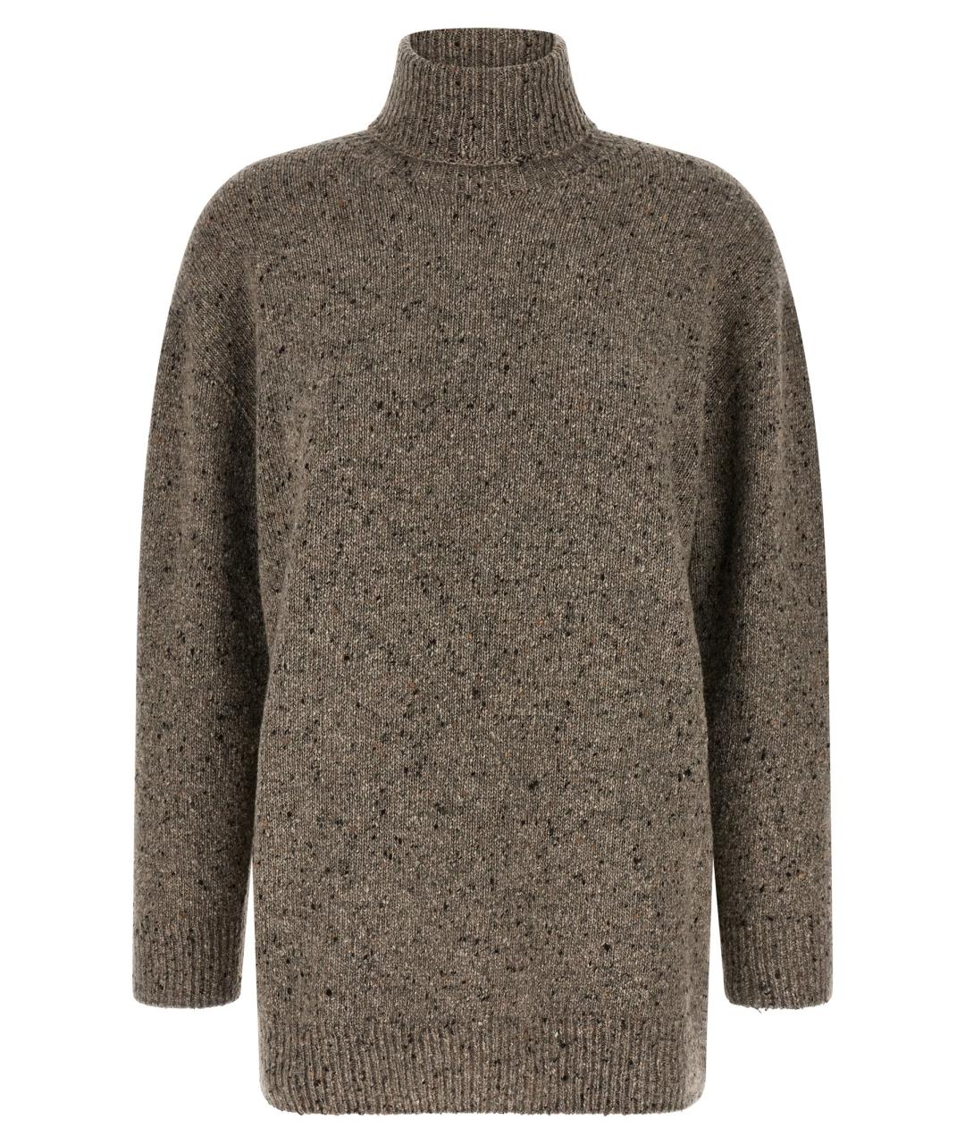 THE ROW Коричневый кашемировый джемпер / свитер, фото 1