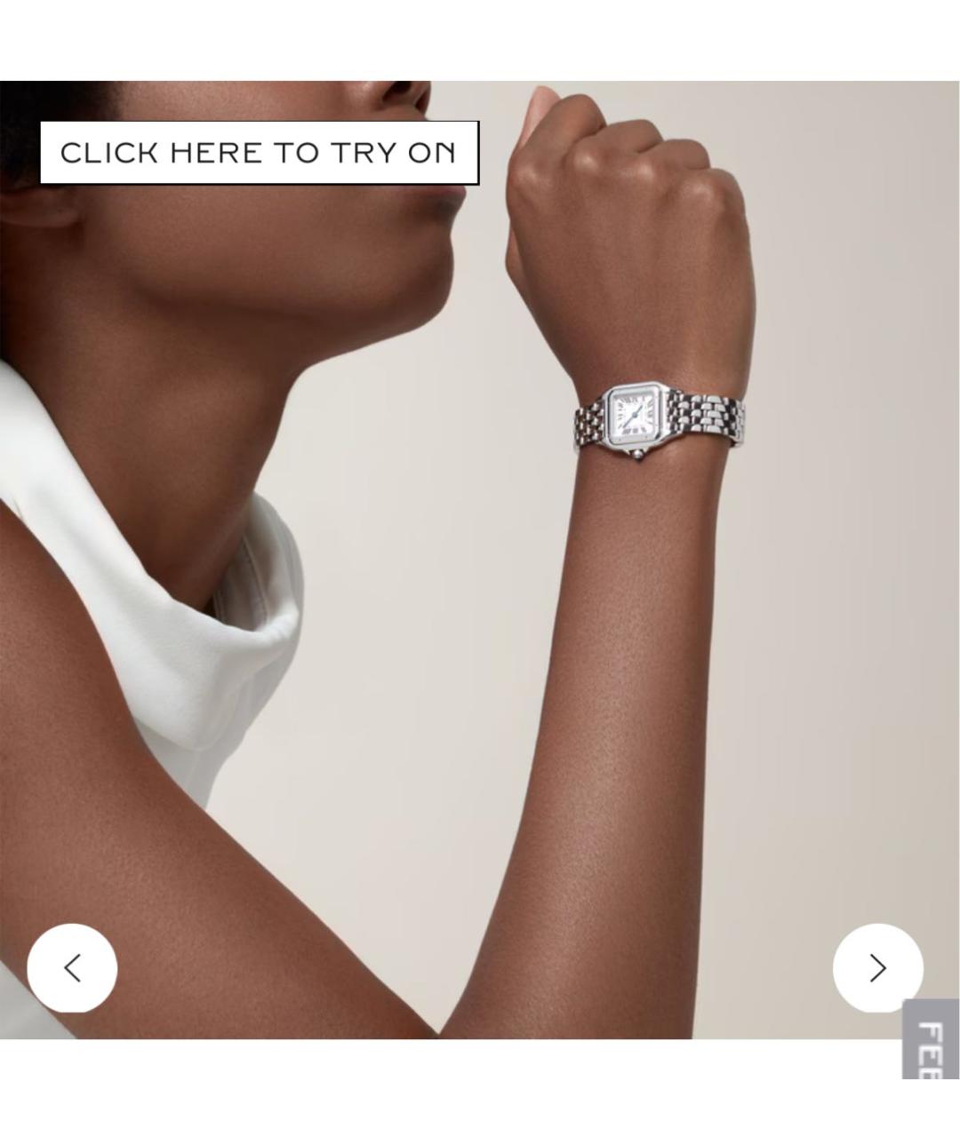 CARTIER Серебряные стальные часы, фото 3