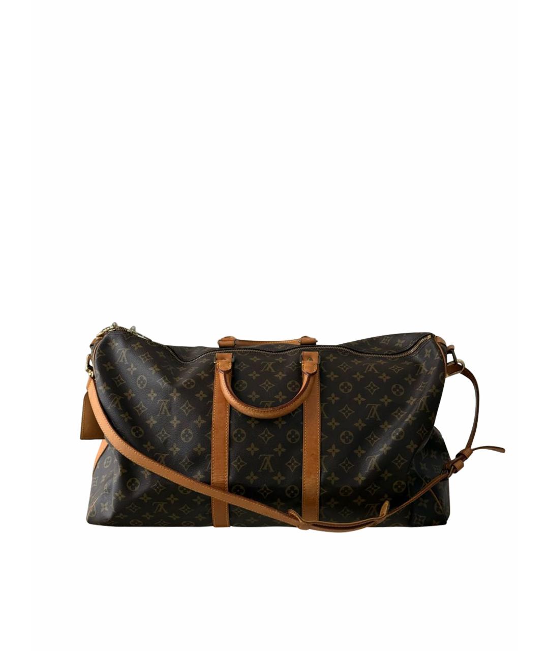 LOUIS VUITTON Коричневая дорожная/спортивная сумка, фото 1