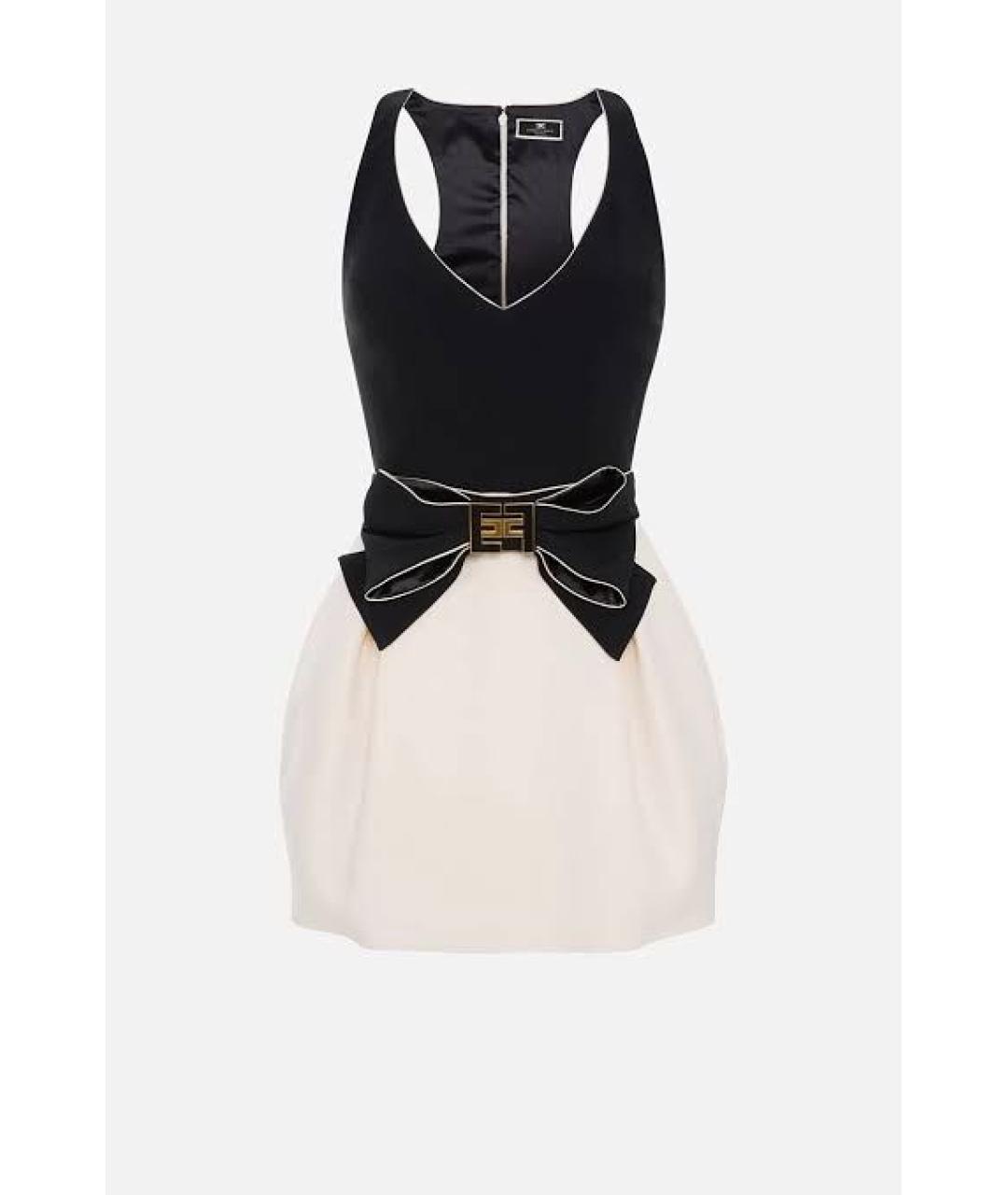 ELISABETTA FRANCHI Зеленые коктейльное платье, фото 4