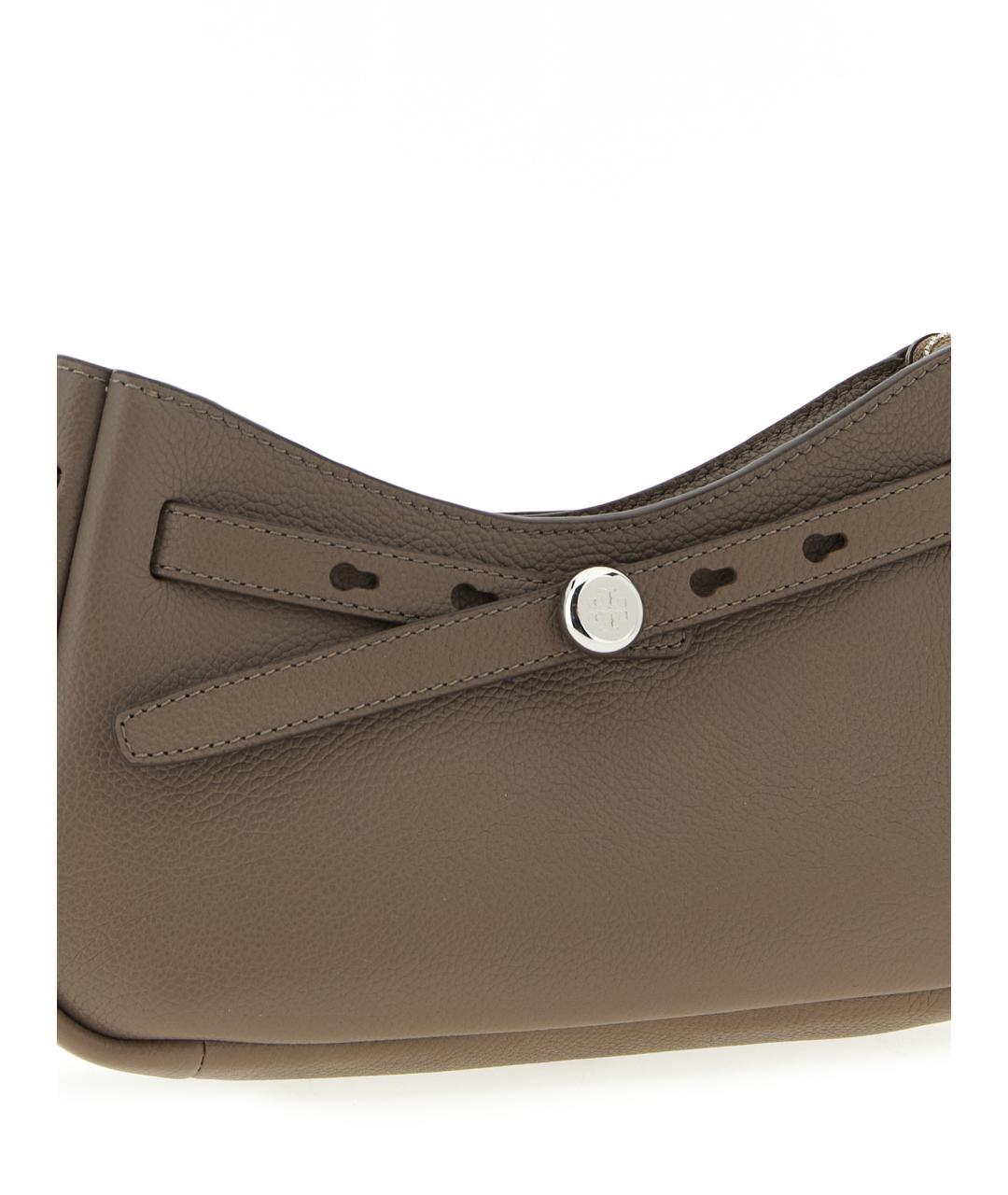 TORY BURCH Коричневая кожаная сумка через плечо, фото 3