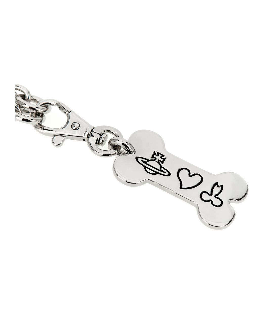 VIVIENNE WESTWOOD Серебряная металлическая подвеска, фото 2