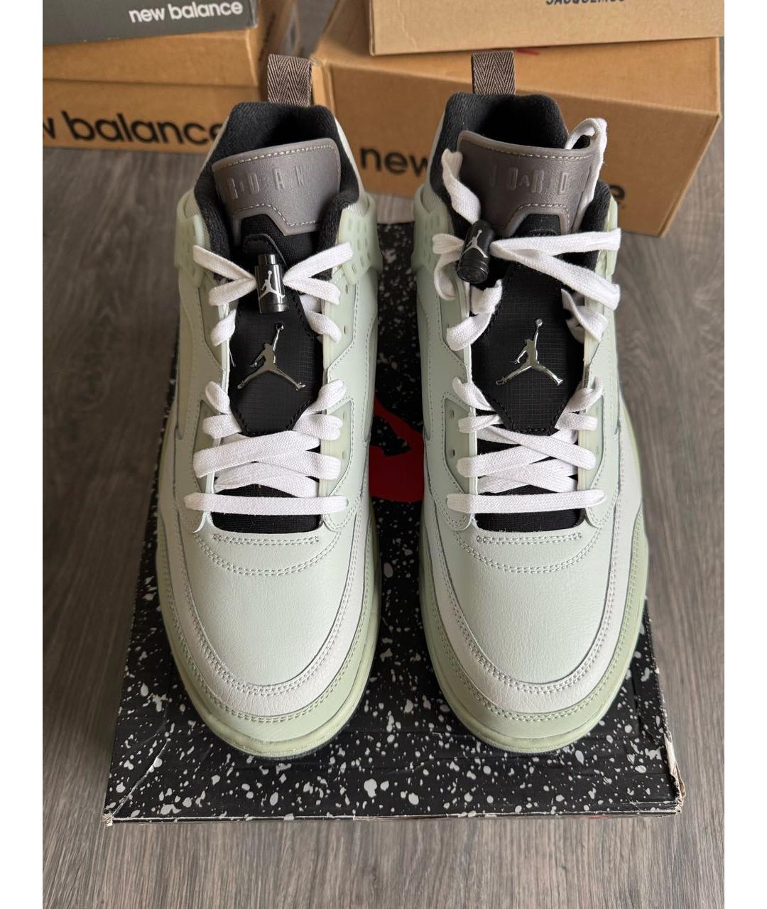 JORDAN Мульти кожаные низкие кроссовки / кеды, фото 2