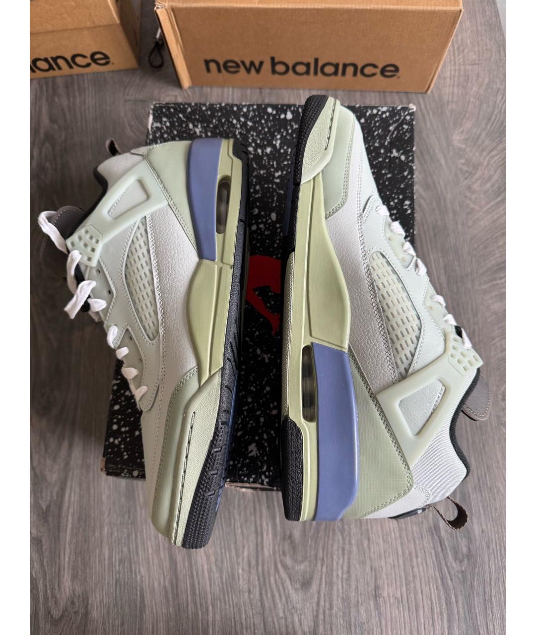 JORDAN Мульти кожаные низкие кроссовки / кеды, фото 6