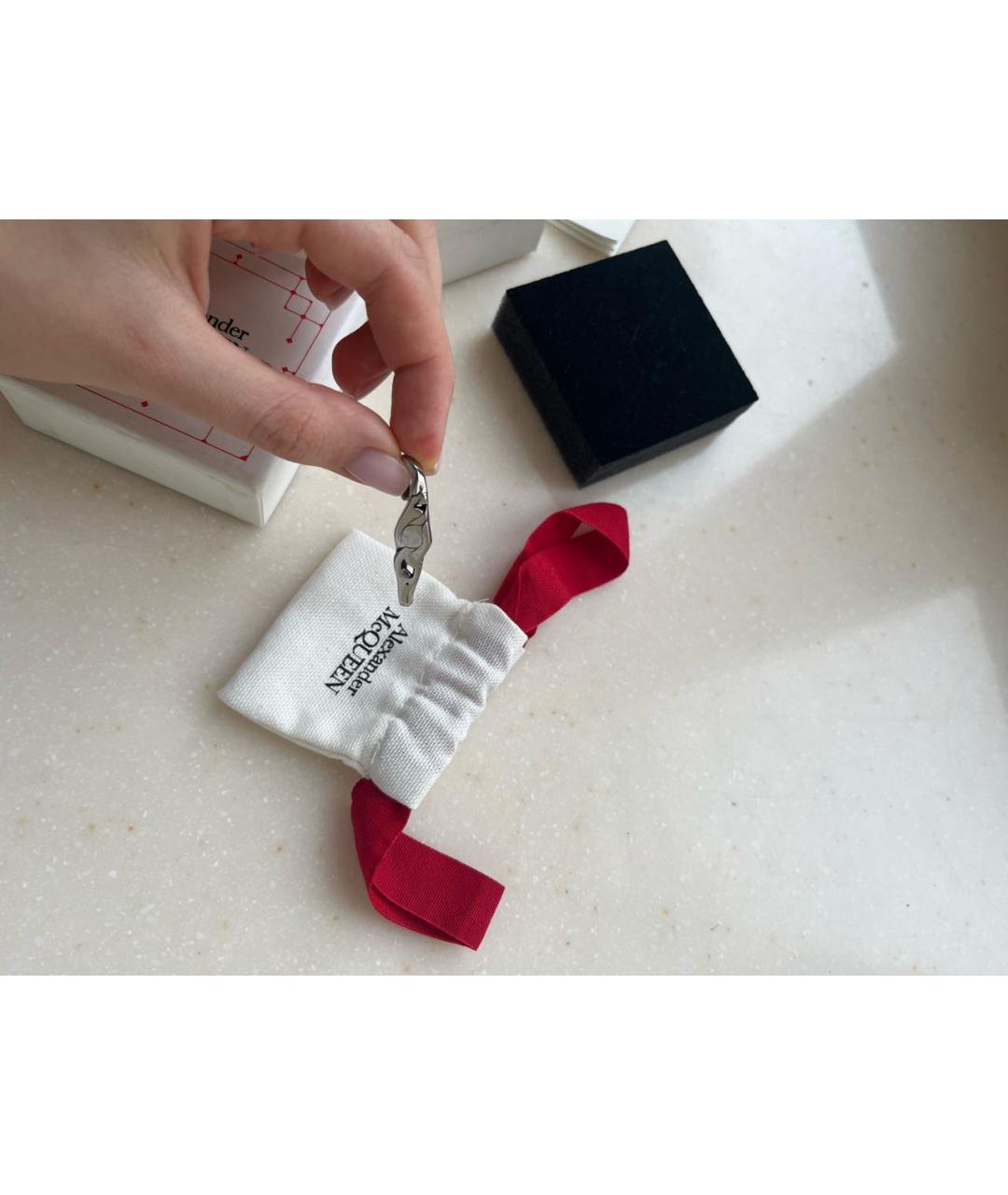 ALEXANDER MCQUEEN Серебряные серебряные серьги, фото 5