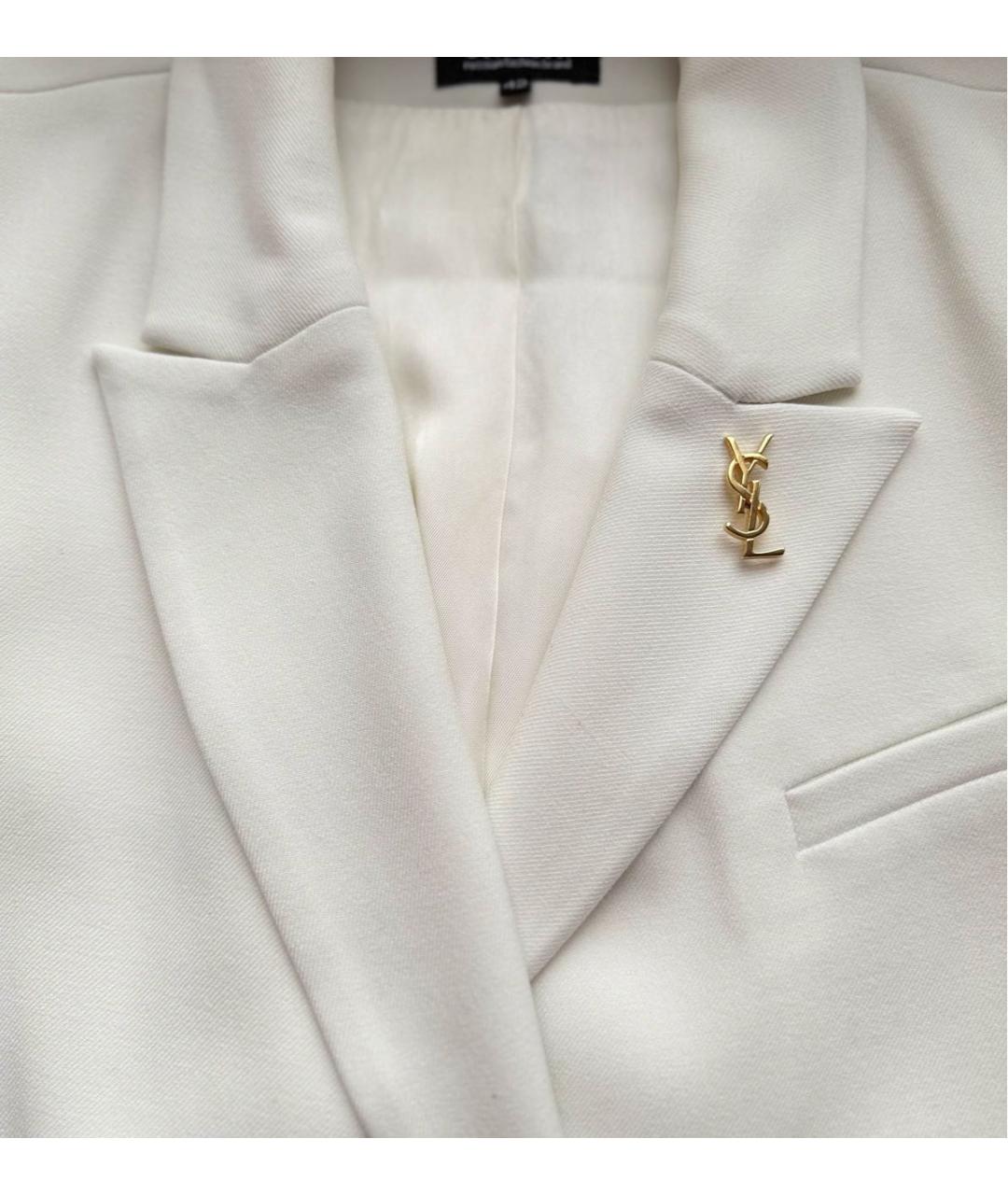 SAINT LAURENT Золотая металлическая булавка / брошь, фото 5