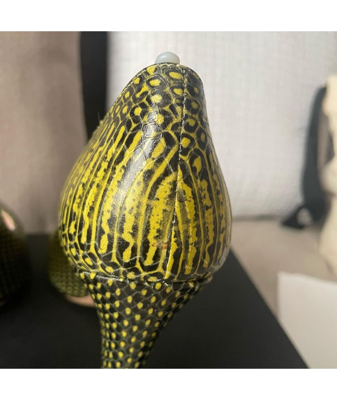 POLLINI Мульти кожаные туфли, фото 7