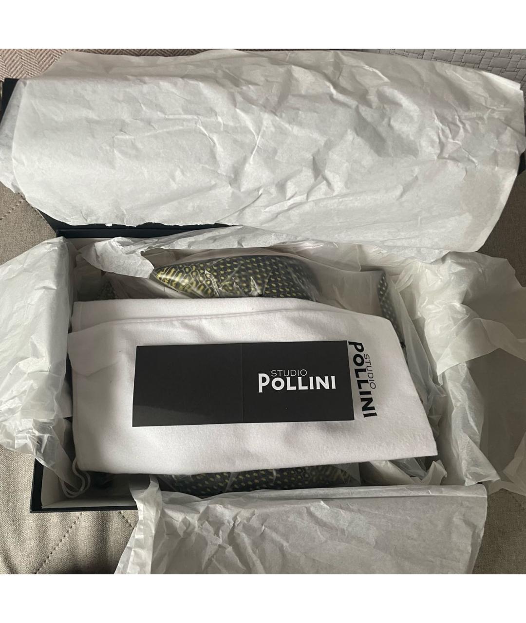 POLLINI Мульти кожаные туфли, фото 8