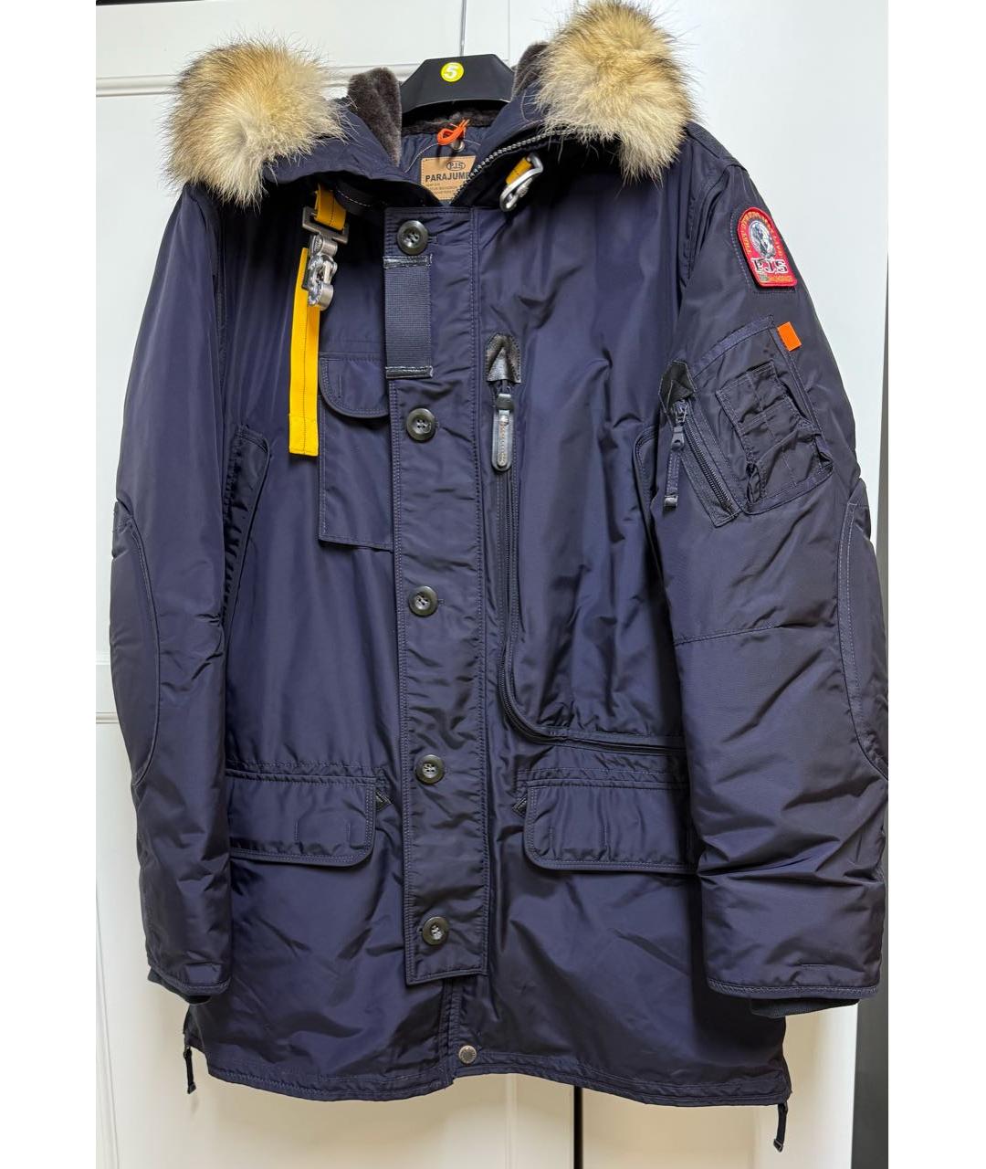 PARAJUMPERS Синяя полиэстеровая парка, фото 8