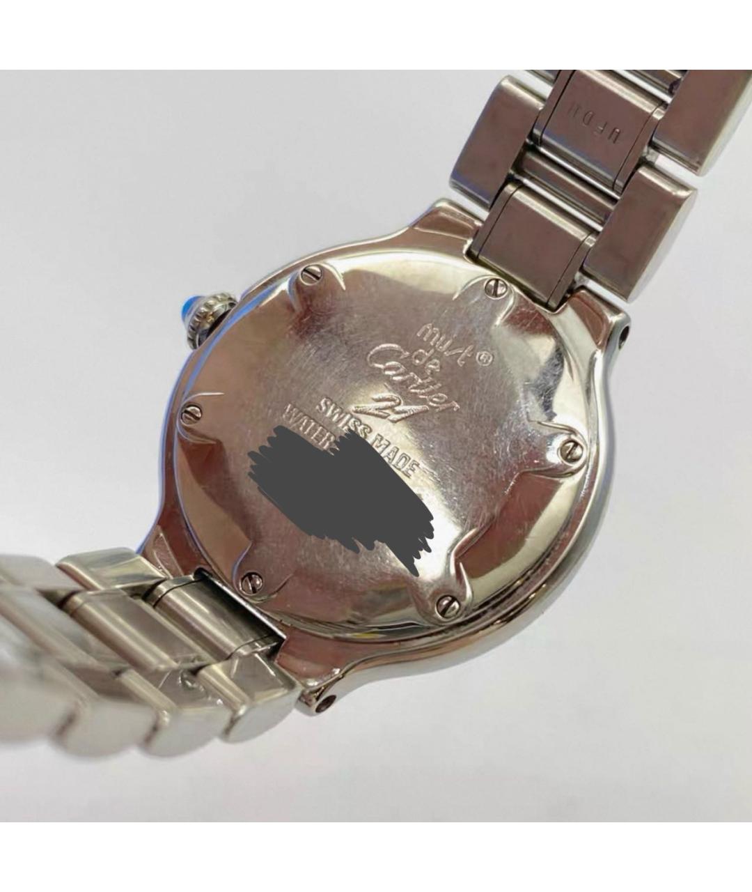 CARTIER Серебряные часы, фото 5