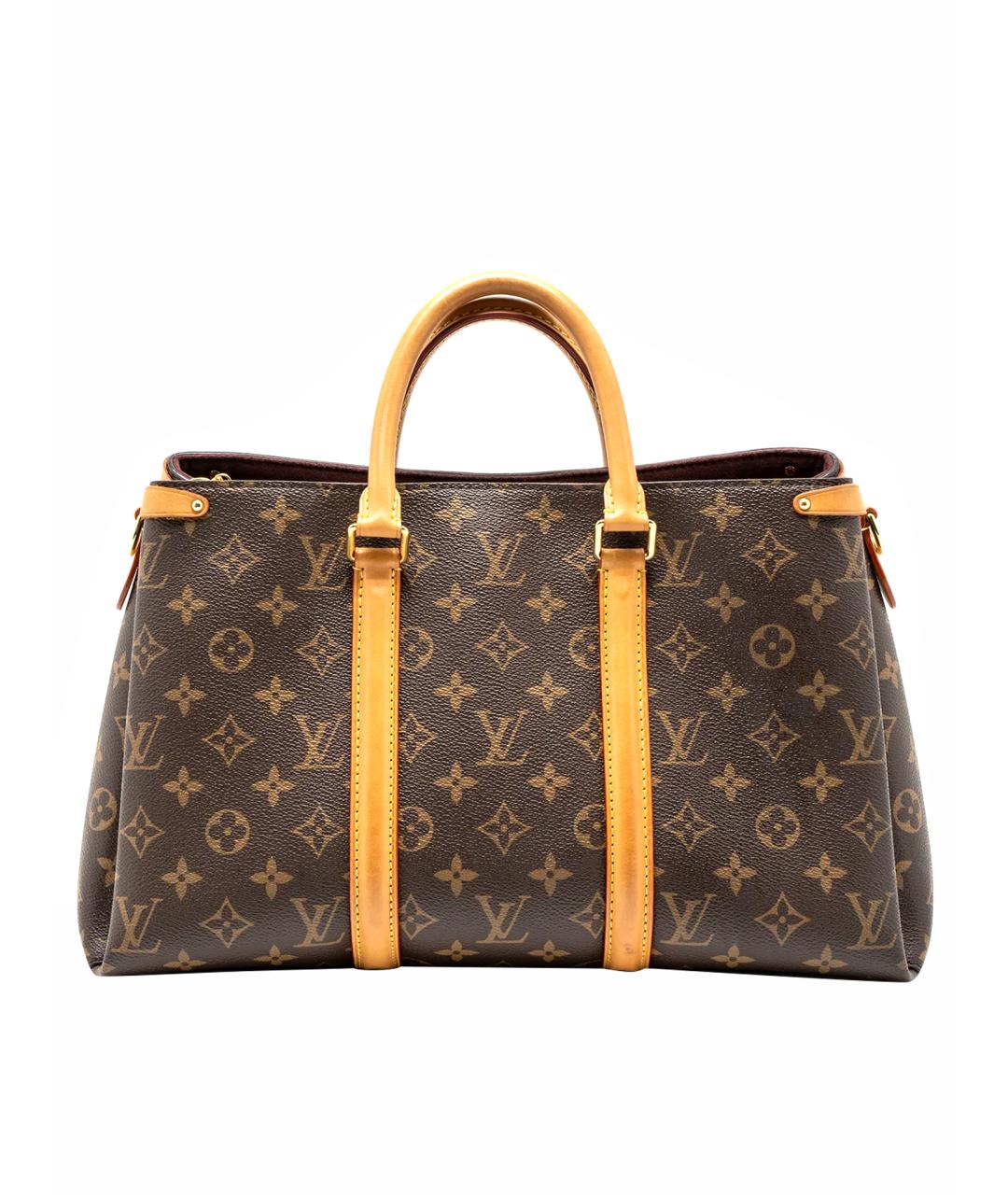 LOUIS VUITTON Коричневая сумка с короткими ручками, фото 1